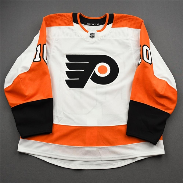 Andreoff, Andy<br>White Set 2 - Game-Issued (GI)<br>Philadelphia Flyers 2020-21<br>#10 Size: 56