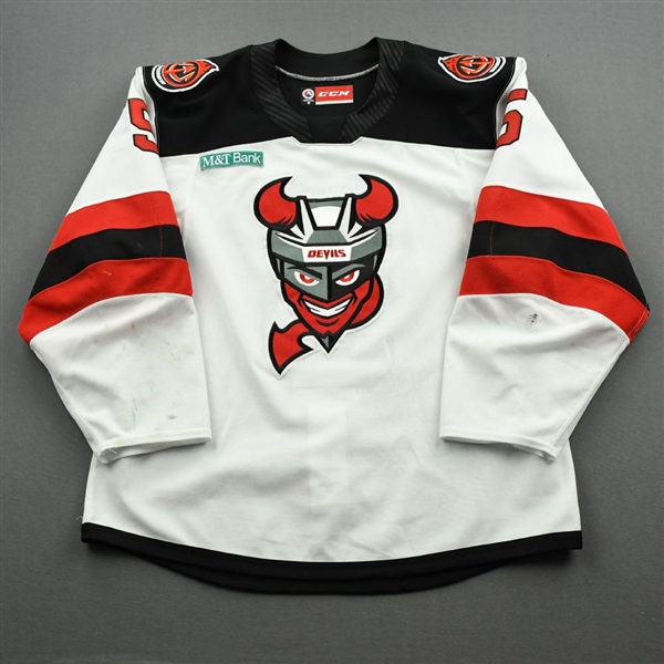 Carrick, Connor<br>White<br>Binghamton Devils 2020-21<br>#5 Size: 56