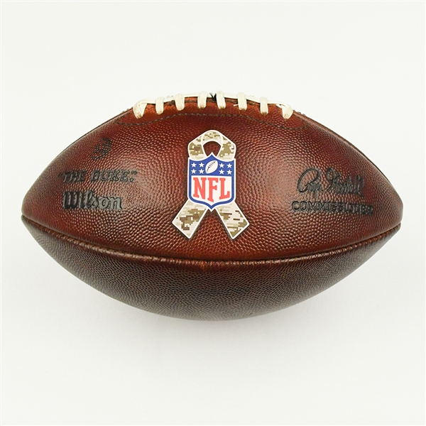 Game-UsedFootball, <br>Game-Used Football from November 23, 2014 @ San Francisco w/ Military Ribbon<br>Washington Redskins 2014<br>