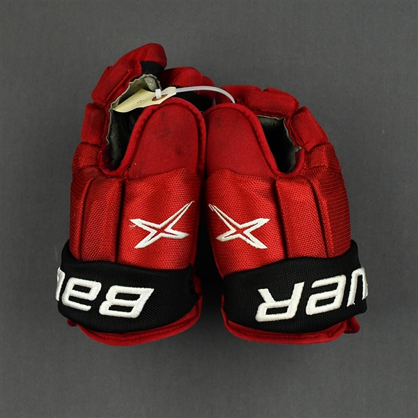 Boqvist, Jesper<br>Bauer Vapor 2X Gloves<br>New Jersey Devils 2021-22<br> Size: 13"