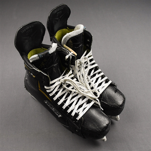 Foote, Nolan<br>Bauer Supreme 2S Skates (no steel) - NHL Debut<br>New Jersey Devils 2020-21<br>Size: 11 DA
