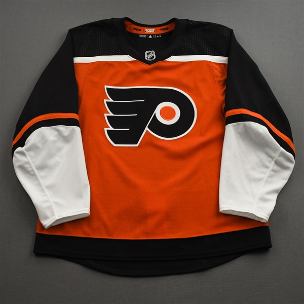 Blank, No Name Or Number<br>Orange Reverse Retro Blank - CLEARANCE<br>Philadelphia Flyers 2020-21<br> Size: 54