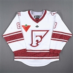 Howarth, Kaity<br>White Set 1 - First PHF Game in Quebec - 1st PHF Goal<br>Montreal Force 2022-23<br>#8Size: LG
