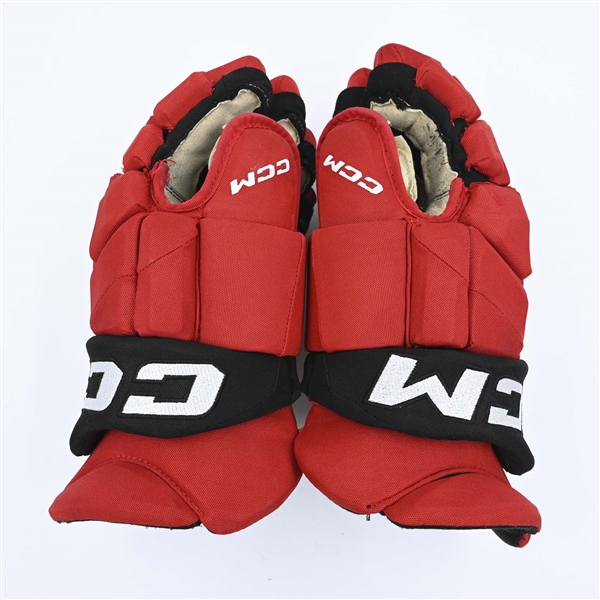 Bahl, Kevin<br>CCM Gloves<br>New Jersey Devils 2022-23<br>#88 Size: 15"