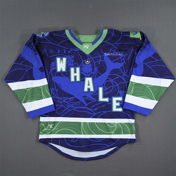 Blank, No Name Or Number<br>"Dark Seas" Third Set 1 - Game-Issued (GI) - CLEARANCE<br>Connecticut Whale 2022-23<br>Size: SM