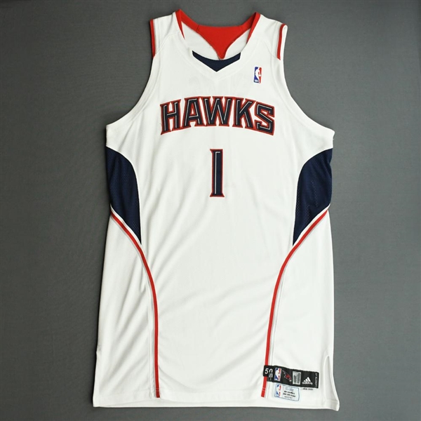 Evans, Maurice<br>White Set 1 <br>Atlanta Hawks 2008-09<br>#1 Size: 50+4