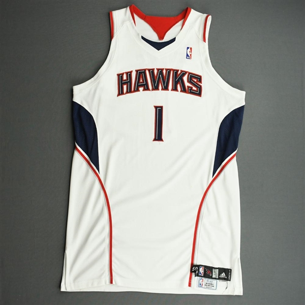 Evans, Maurice<br>White Set 2<br>Atlanta Hawks 2008-09<br>#1 Size: 50+4
