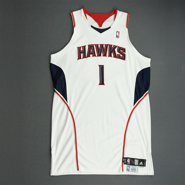 Evans, Maurice<br>White GI<br>Atlanta Hawks 2009-10<br>#1 Size: 50+4