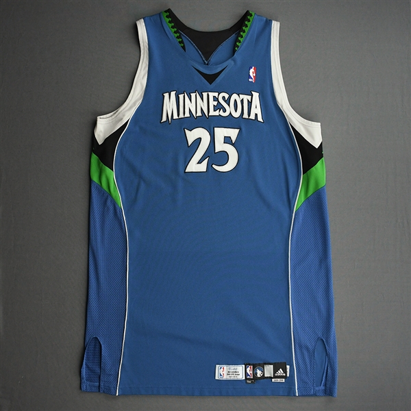 Jefferson, Al<br>Blue Set 1 <br>Minnesota Timberwolves 2009-10<br>#25 Size: 52+4