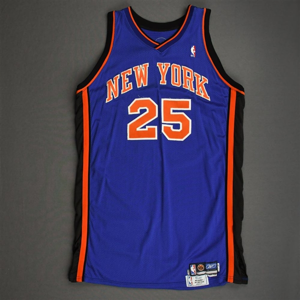 Collins, Mardy<br>Blue Set 2<br>New York Knicks 2007-08<br>#25 Size: 48+4