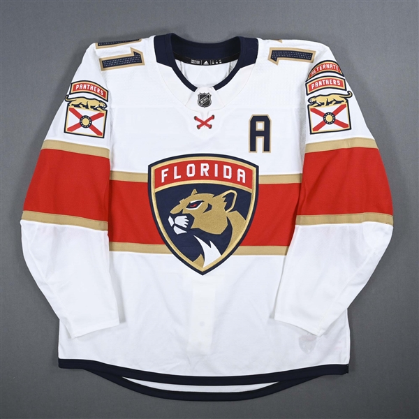 Huberdeau, Jonathan *<br>White Set 3 w/A<br>Florida Panthers 2019-20<br>#11Size: 56