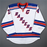 Callahan, Ryan *<br>White w/C<br>New York Rangers 2012-13<br>#24 Size: 56