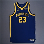 Green, Draymond<br>Statement Edition - Worn 12/8/20223 (Recorded a Double-Double)<br>Golden State Warriors 2023-24<br>#23 Size: 52+4