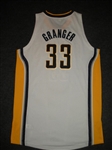 Granger, Danny<br>White Regular Season - Photo-Matched to 1 Game - Worn 1 Game (2/28/12)<br>Indiana Pacers 2011-12<br>#33 Size: 2XL+2