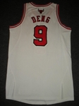 Deng, Luol<br>White Regular Season - Photo-Matched to 1 Game - Worn 1 Game (2/6/12)<br>Chicago Bulls 2011-12<br>#9 Size: 2XL+2