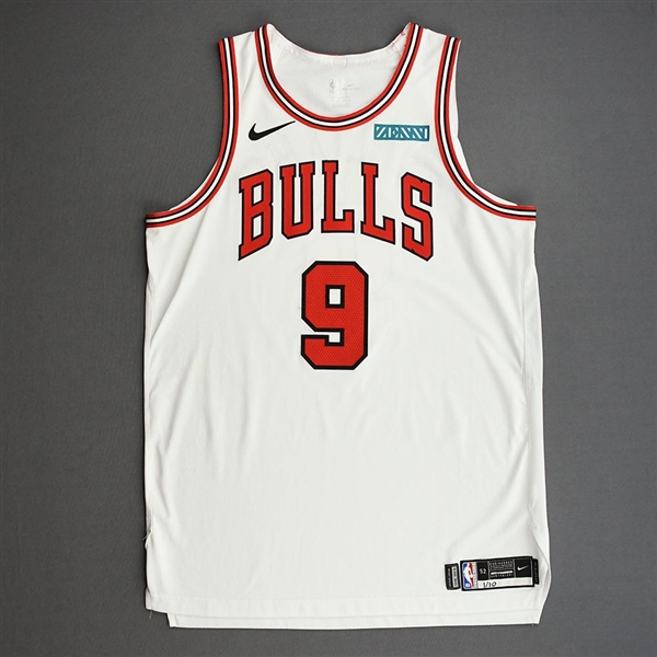 Williams, Patrick<br>White Association Edition - Worn 1/10/21<br>Chicago Bulls 2020-21<br>#9 Size: 52+4