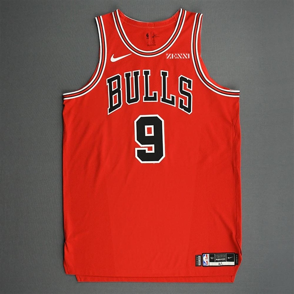 Williams, Patrick<br>Red Icon Edition - Worn 2/1/21<br>Chicago Bulls 2020-21<br>#9 Size: 52+4