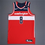 Hachimura, Rui<br>Icon Edition - Game Issued<br>Washington Wizards 2020-21<br>#8 Size: 50+4