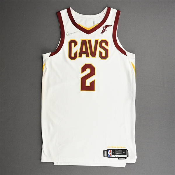 Sexton, Collin<br>White Association Edition - Worn 11/3/21<br>Cleveland Cavaliers 2021-22<br>#2 Size: 46+4