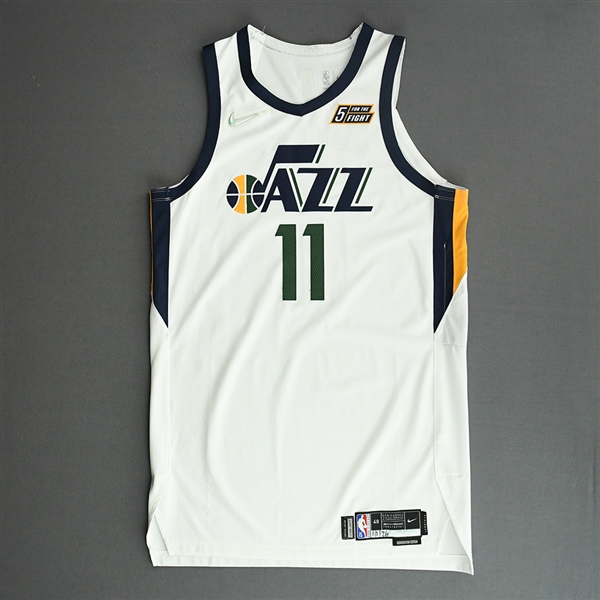 Conley, Mike<br>White Association Edition - Worn 10/26/21<br>Utah Jazz 2021-22<br>#11 Size: 48+4