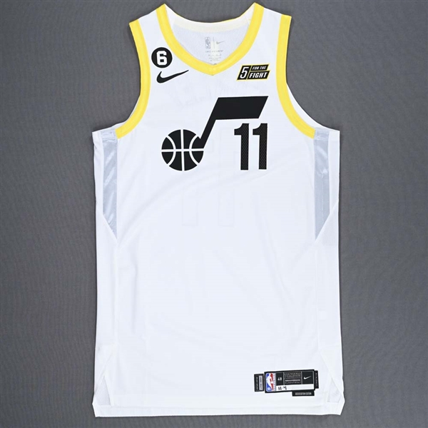 Conley, Mike<br>White Association Edition - Worn 11/4/2022<br>Utah Jazz 2022-23<br>#11 Size: 48+4