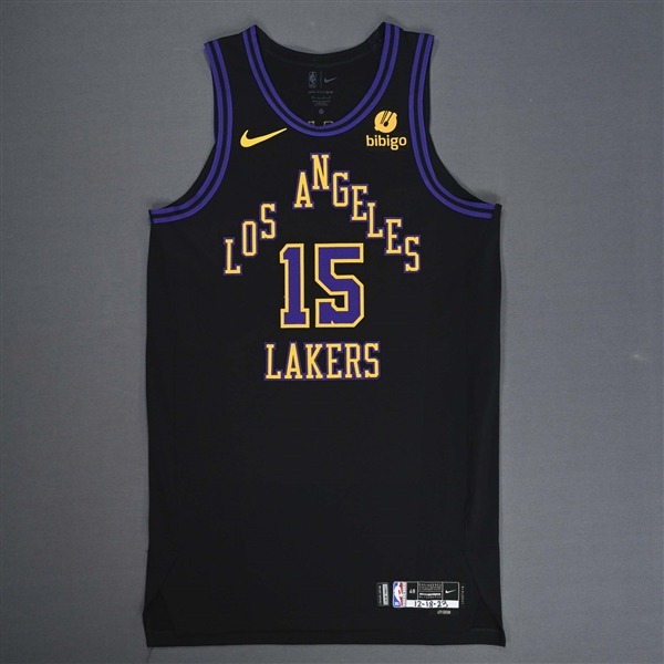 Reaves, Austin<br>City Edition - Worn 12/18/2023<br>Los Angeles Lakers 2023-24<br>#15 Size: 48+6