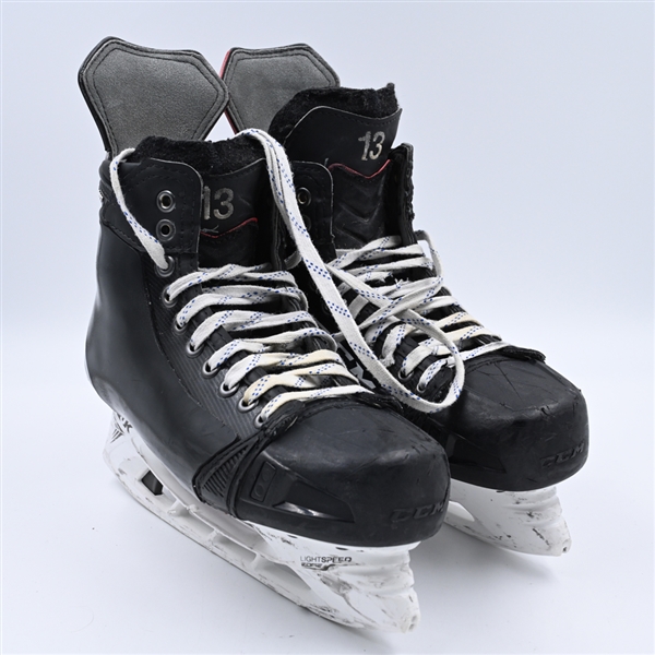 Hischier, Nico<br>CCM JetSpeed FT4 Skates (No Steel)<br>New Jersey Devils 2023-24<br>#13 