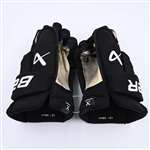 Bahl, Kevin<br>Black Third, Bauer Vapor 3X Gloves<br>New Jersey Devils 2023-24<br>#88 Size: 15"