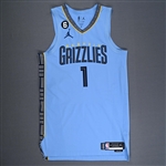 Chandler, Kennedy *<br>Statement Edition Jersey - Dressed, Did Not Play (DNP)<br>Memphis Grizzlies 2022-23<br>#1 Size: 46+4