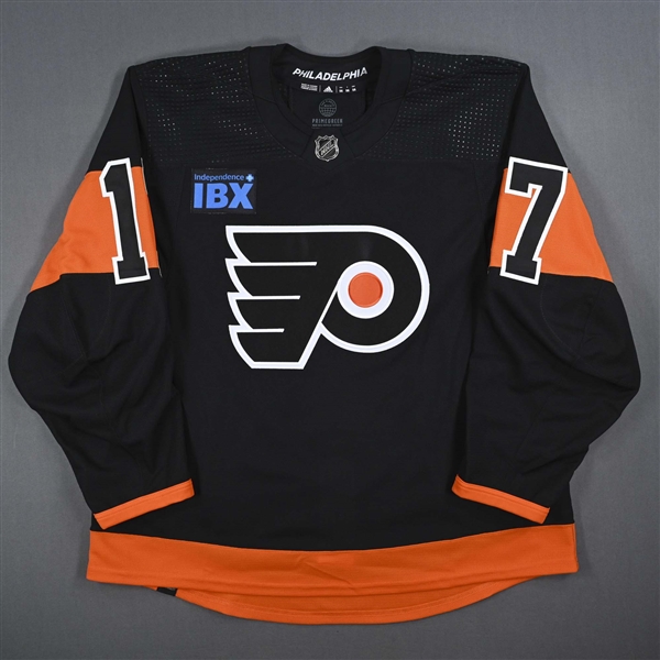 Allison, Wade<br>Third Set 2 - Game-Issued (GI)<br>Philadelphia Flyers 2023-24<br>#17 Size: 56