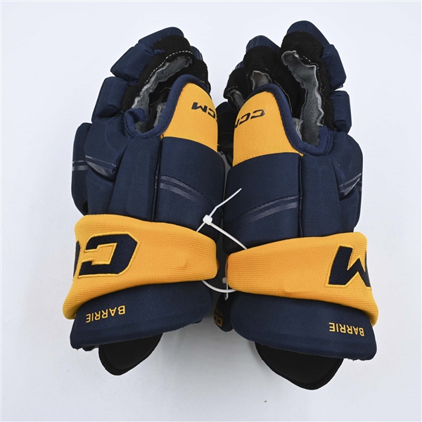 Barrie, Tyson<br>CCM HGQL Gloves<br>Nashville Predators 2023-24<br>#22 Size: 14"