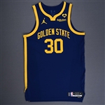 Curry, Stephen<br>Statement Edition - Worn 2/2/2024<br>Golden State Warriors 2023-24<br>#30 Size: 48+4