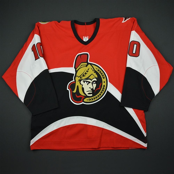 Dahlman, Toni *<br>Red 1st Regular Season<br>Ottawa Senators 2002-03<br>#10 Size: 56