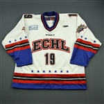 Lynch, Chris<br>ECHL All-Star<br>White Period 2<br> 2003-04<br>#19 Size: 56