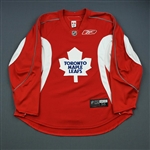 Reebok<br>Red Practice Jersey<br>Toronto Maple Leafs 2006-07<br>#N/A Size:56