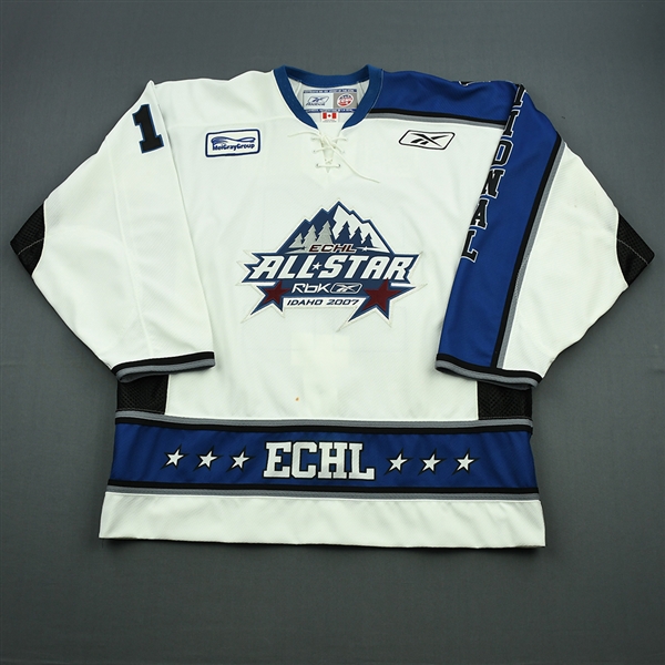 Croxton, Kevin<br>ECHL All-Star<br>White Period 2<br>2006-07<br>#11 Size: 56
