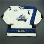 Curtin, Luke<br>ECHL All-Star<br>White Period 2<br>ECHL All-Star 2006-07<br>#72 Size: 58