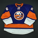 Fraser, Jamie<br>Third Set 2 - NHL Debut<br>New York Islanders 2008-09<br>#62 Size: 58