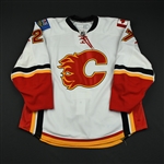 Roy, Andre<br>White Set 3 / Playoffs (RBK Version 2.0)<br>Calgary Flames 2008-09<br>#27 Size: 58+