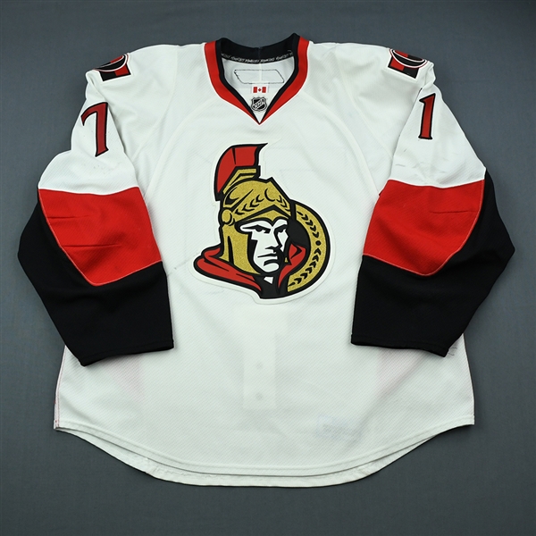 Foligno, Nick<br>White Set 3 / Playoffs<br>Ottawa Senators 2009-10<br>#71 Size: 58
