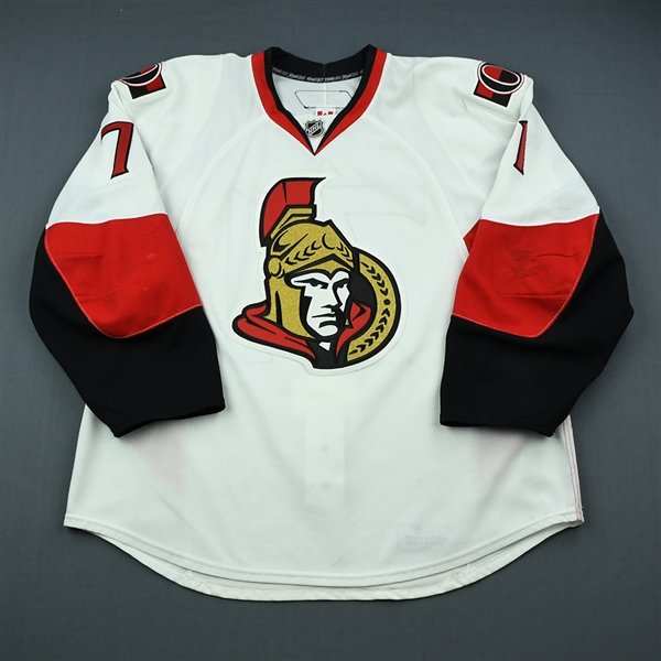 Foligno, Nick <br>White Set 1<br>Ottawa Senators 2009-10<br>#71 Size: 58