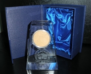 Mets’ Final Game MLB Authenticated Dirt Crystal<br><br>Shea Stadium <br>