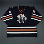 Comrie, Mike<br>Blue Set 1<br>Edmonton Oilers 2000-01<br>#49 Size: 56