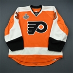 Bartulis, Oskars<br>Orange - Stanley Cup Final<br>Philadelphia Flyers 2009-10<br>#3 Size: 56