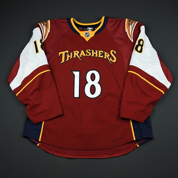 Bergfors, Niclas <br>Third Set 2<br>Atlanta Thrashers 2009-10<br>#18 Size: 56