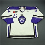 Sarauer, Andrew<br>White Set 1<br>Reading Royals 2009-10<br>#25 Size: 58