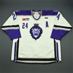 Stamoulis, Dinos<br>White Set 1 w/A<br>Reading Royals 2009-10<br>#24 Size: 56