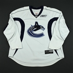 Reebok Edge<br>White Practice Jersey<br>Vancouver Canucks 2007-08<br>#N/A Size: 60