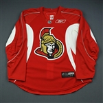 Reebok<br>Red Practice Jersey<br>Ottawa Senators 2009-10<br>#N/A Size: 54