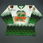Drake, Lucas * <br>St. Patricks Day - Autographed<br>Kalamazoo Wings 2006-07<br>#19 Size: XXL